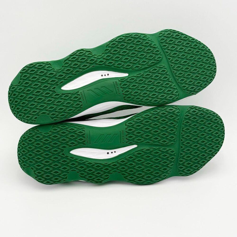 Adidas SM Exhibit A Mid Basketball Sneakers in Green White Lace Up - US Men’s Si - Picture 15 of 16